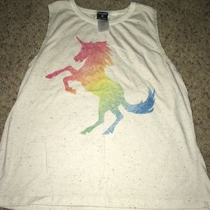 Rainbow Unicorn tank